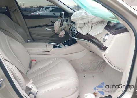 2019 Mercedes-Benz S 560 из США, поврежденный, VIN WDDUG8DB4KA459171